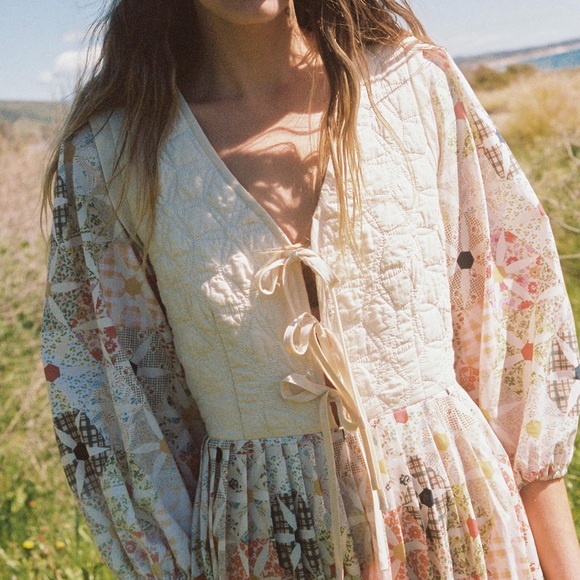 Christy Dawn Terasita Multicolor Patchwork Maxi Dress - Picture 10 of 10